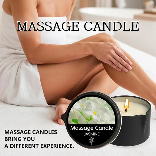 Essential Massage Oil Candle